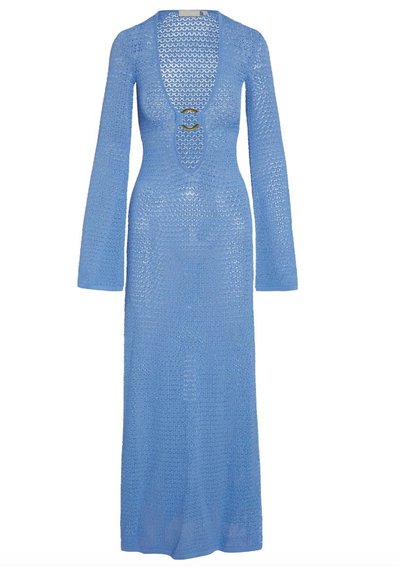 Sheer Knit Dress